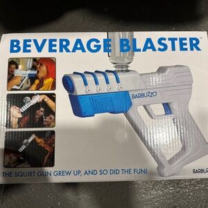 Barbuzzo Beverage Blaster in Blue and White